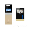 Video Doorphone Ringtone Intercom System With LED Light